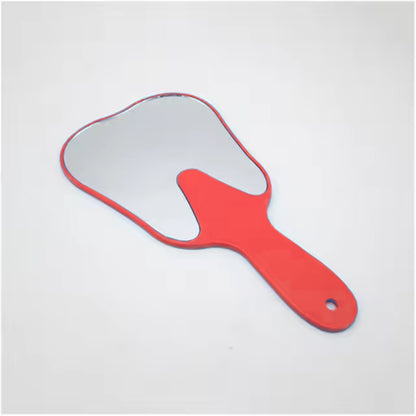 Unbreakable ToothShaped Dental Mouth Examination Mirror Handheld Oral  Makeup Accessory