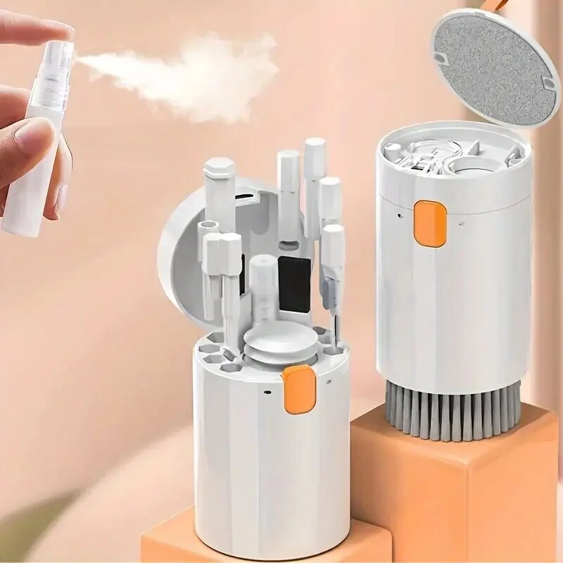 Comprehensive 20in1 Cleaning Kit MultiFunction Brush Set for Keyboard Earbuds Laptop Phone