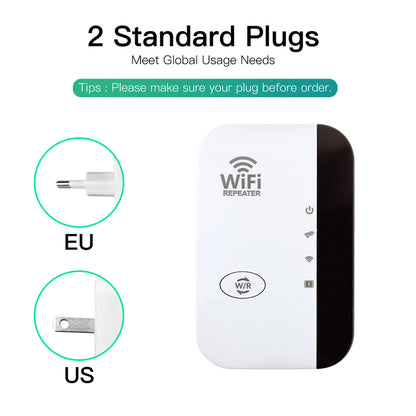 Wireless WiFi Repeater 300Mbps 24GHz Range Booster  Network Expander 80211NBG