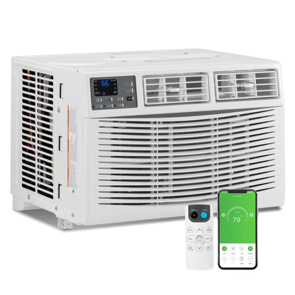 Window Air Conditioner With Remote  WiFi Smart Cooling For Rooms 1