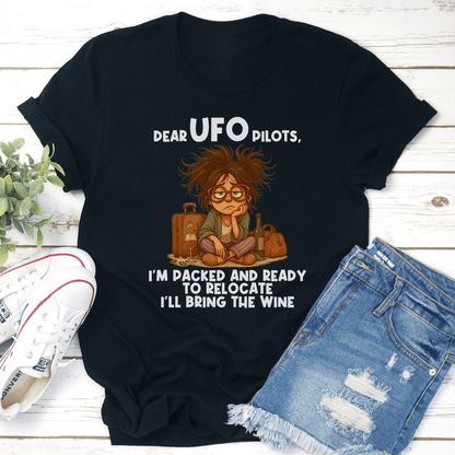 Dear UFO Pilots Im Packed Tee 3