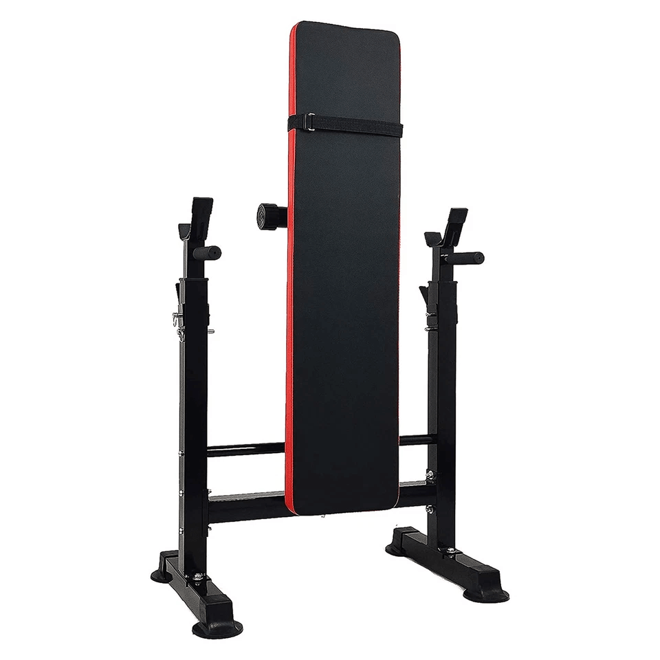 BalanceFrom Adjustable Workout Station With Squat Rack Multifunctional Home Gym Bench For Strength  2