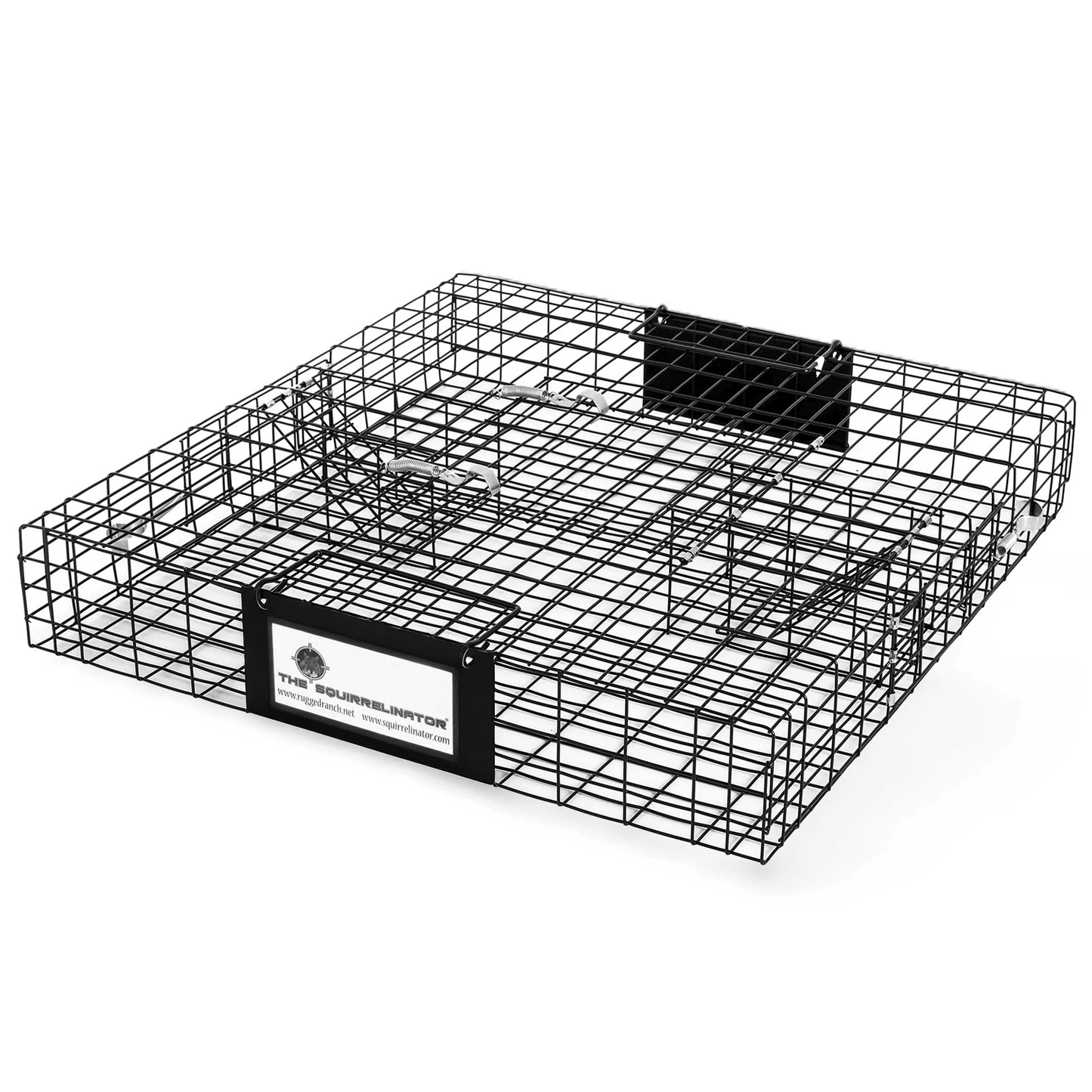 Humane Rugged Ranch SQRTO Squirrelinator Trap Large CatchMor Live Animal Cage With Dual Doors For S 10