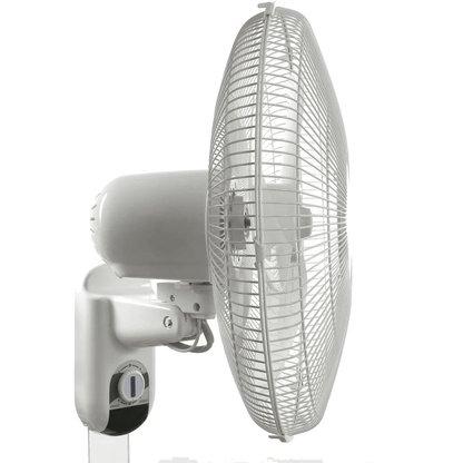 Wall Mounted Hurricane Classic Oscillating Fan Rotateable  Speed Pull Cord Control Quiet Motor For  4