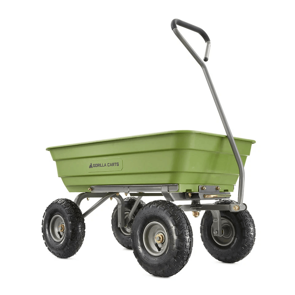Garden Magic Potting Soil MoistureRetaining Mix For Outdoor Planters Gorilla Carts  Poly Dump Cart  5