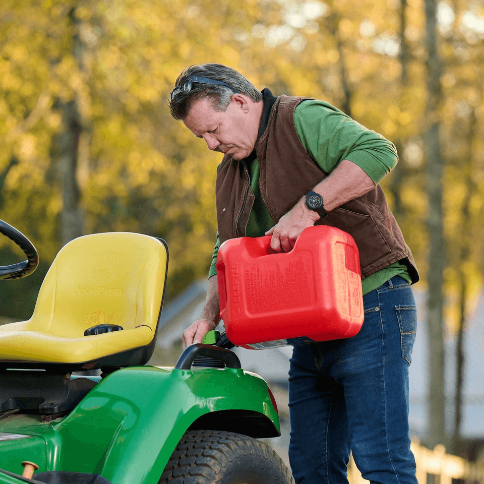 Scepter Smart Control 5 Gallon Gasoline Can Jug With Dual Handles Capless Funnel SpillProof Fuel Co 7