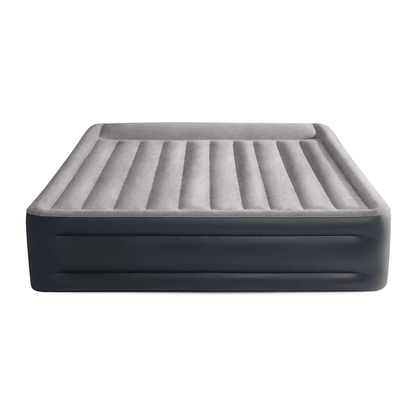 King Size Intex Dura Beam Plus Deluxe Air Mattress With BuiltIn Pump Inflatable Blow Up Bed For Cam 7