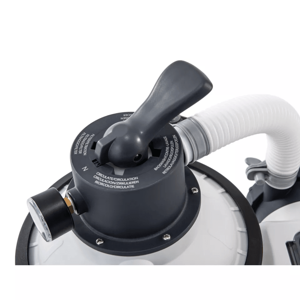 Intex Krystal Clear Sand Filter Pump For 4400 Gal Above Ground Pools  Flow Rate With Timer  Hydro A 2