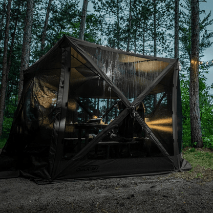 CLAM QuickSet Pavilion Foot Portable Outdoor Canopy Shelter PopUp Tent For Camping Picnics  Events  3