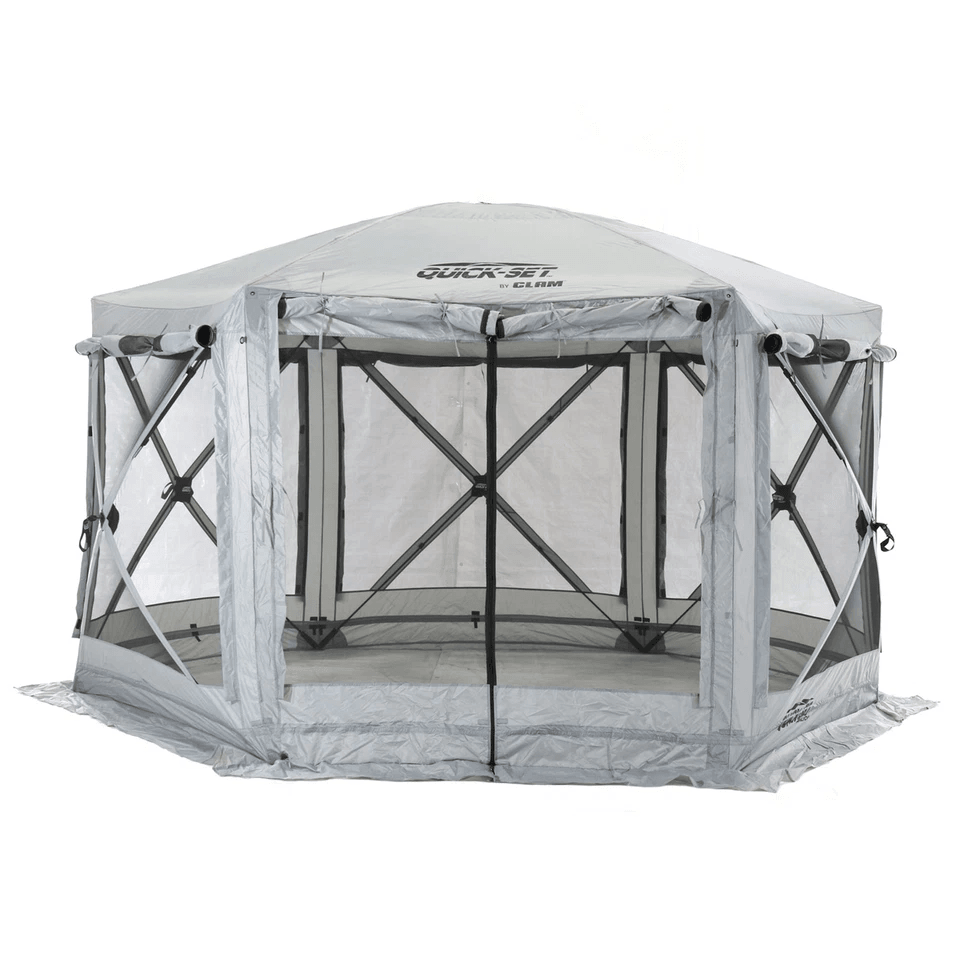 CLAM QuickSet Pavilion Foot Portable Outdoor Canopy Shelter PopUp Tent For Camping Picnics  Events  6
