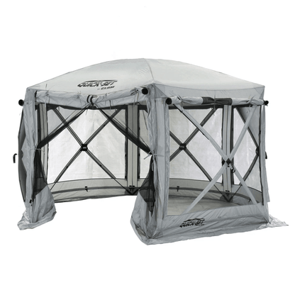 CLAM QuickSet Pavilion Foot Portable Outdoor Canopy Shelter PopUp Tent For Camping Picnics  Events  7