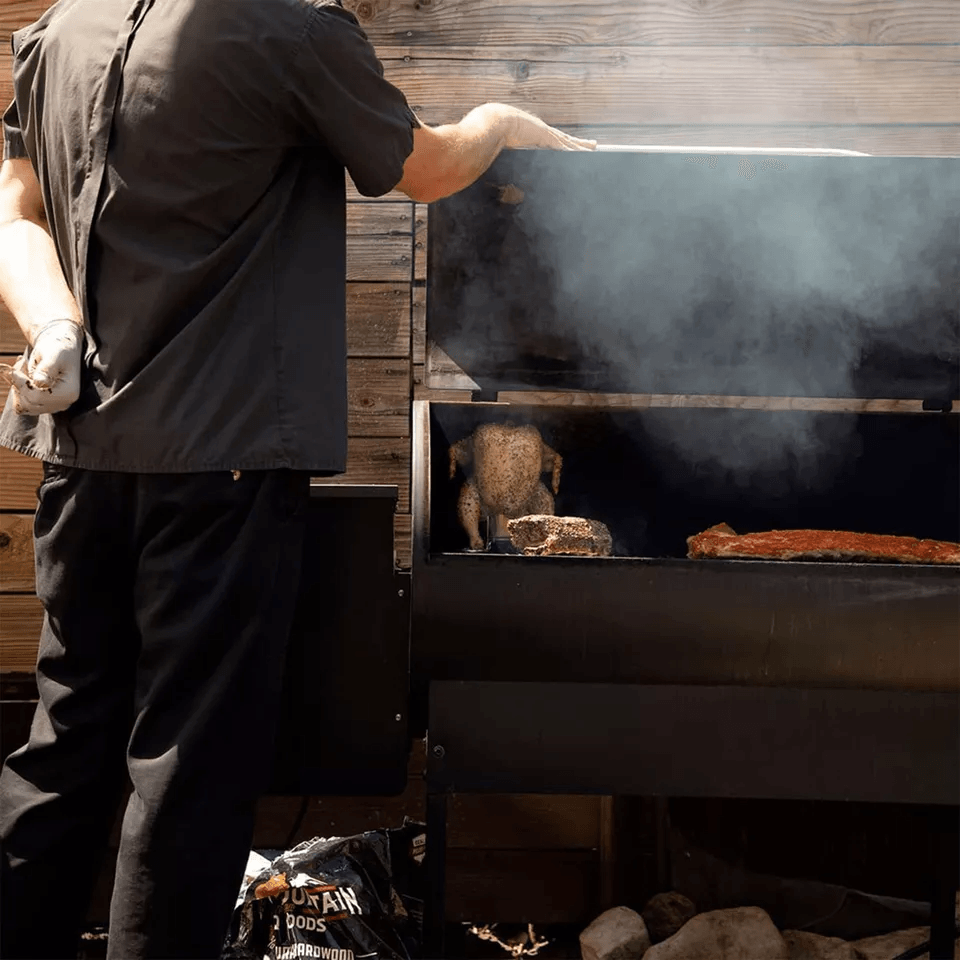 Bear Mountain BBQ Hardwood Bold Craft Blends Smoker Pellets AllNatural Oak Mesquite  Hickory For Pe 7