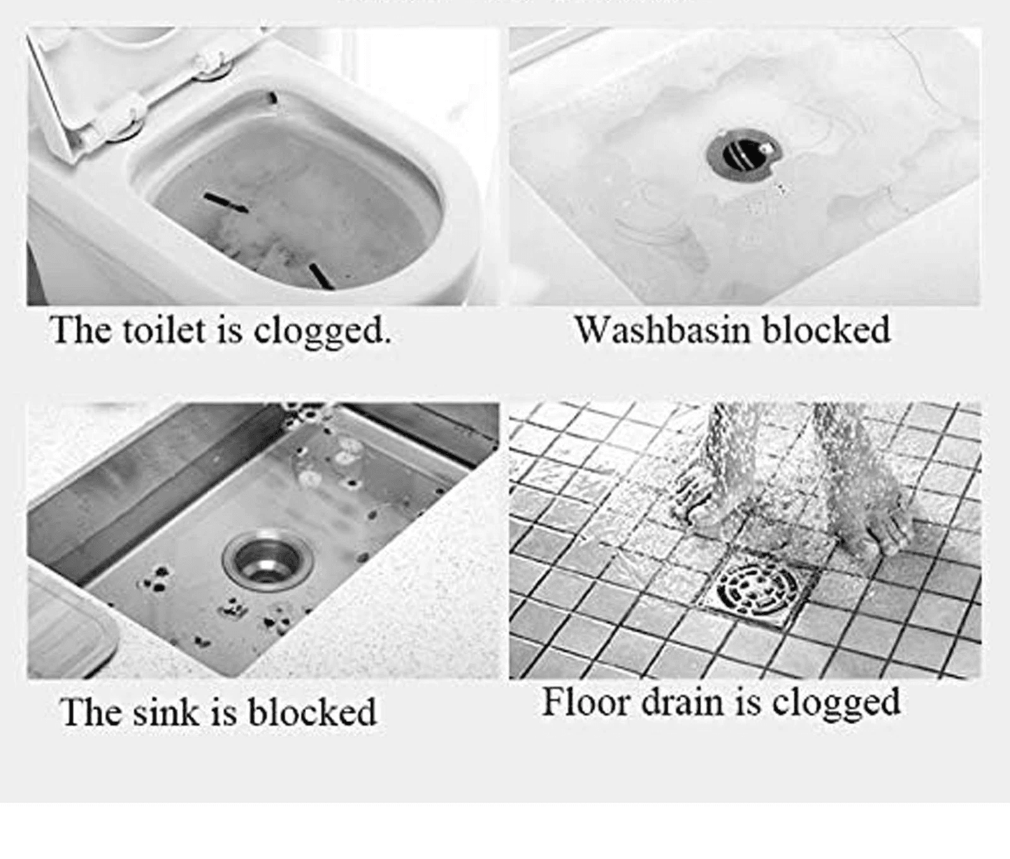 HeavyDuty FEIYABDF High Pressure Air Toilet Plunger For Bathroom Manual Drain Unclogger With MultiH 6