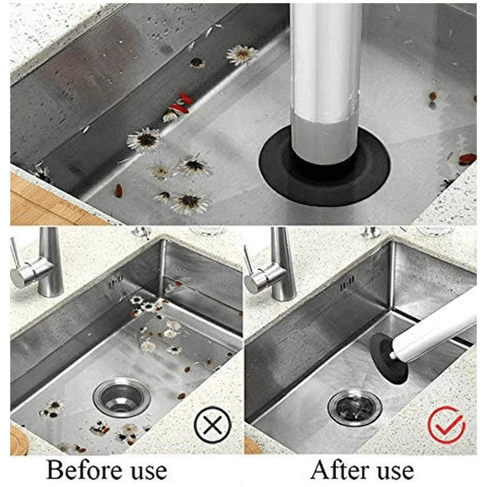 HeavyDuty FEIYABDF High Pressure Air Toilet Plunger For Bathroom Manual Drain Unclogger With MultiH 3