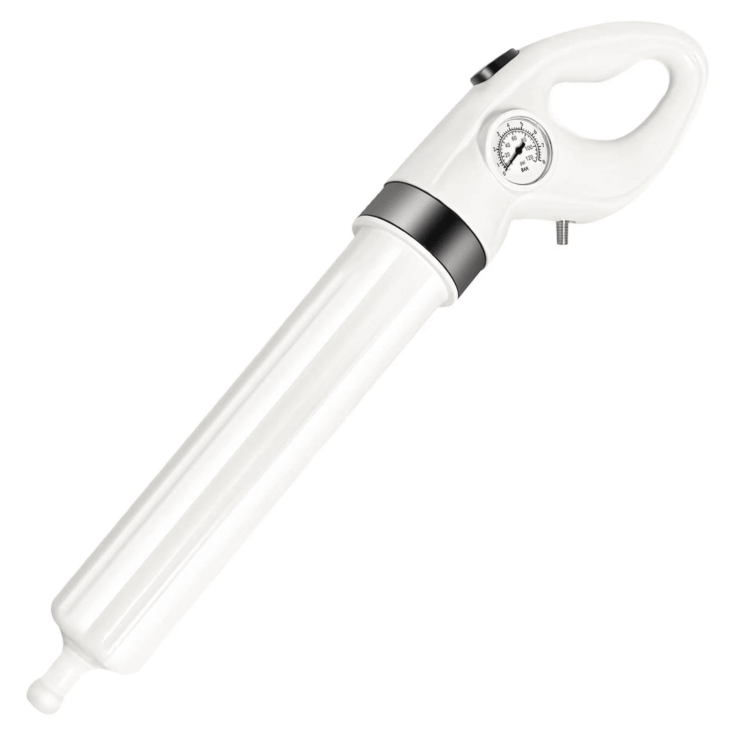 Heavy-Duty FEIYABDF High Pressure Air Toilet Plunger for Bathroom, Manual Drain Unclogger with Multi-Head Kit for Toilet