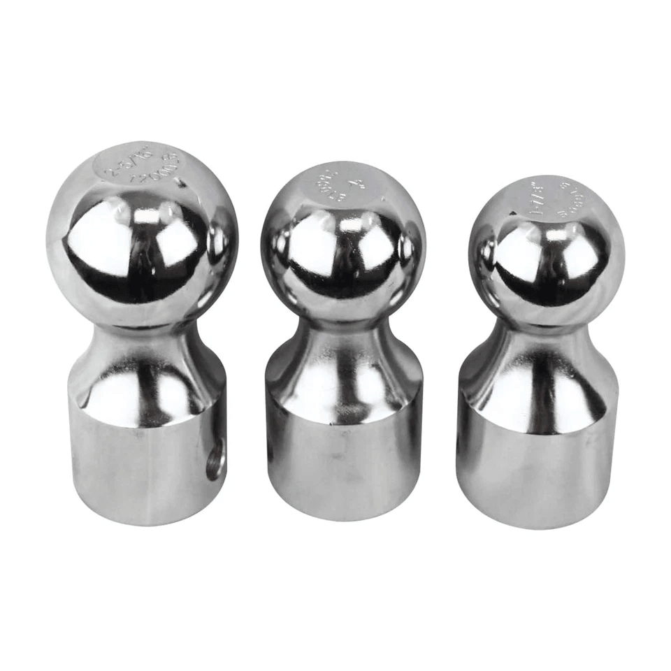 HD Drop Uriah Products Adjustable Aluminum Hitch Mount Interchangeable Balls High Capacity Fits Rec 10