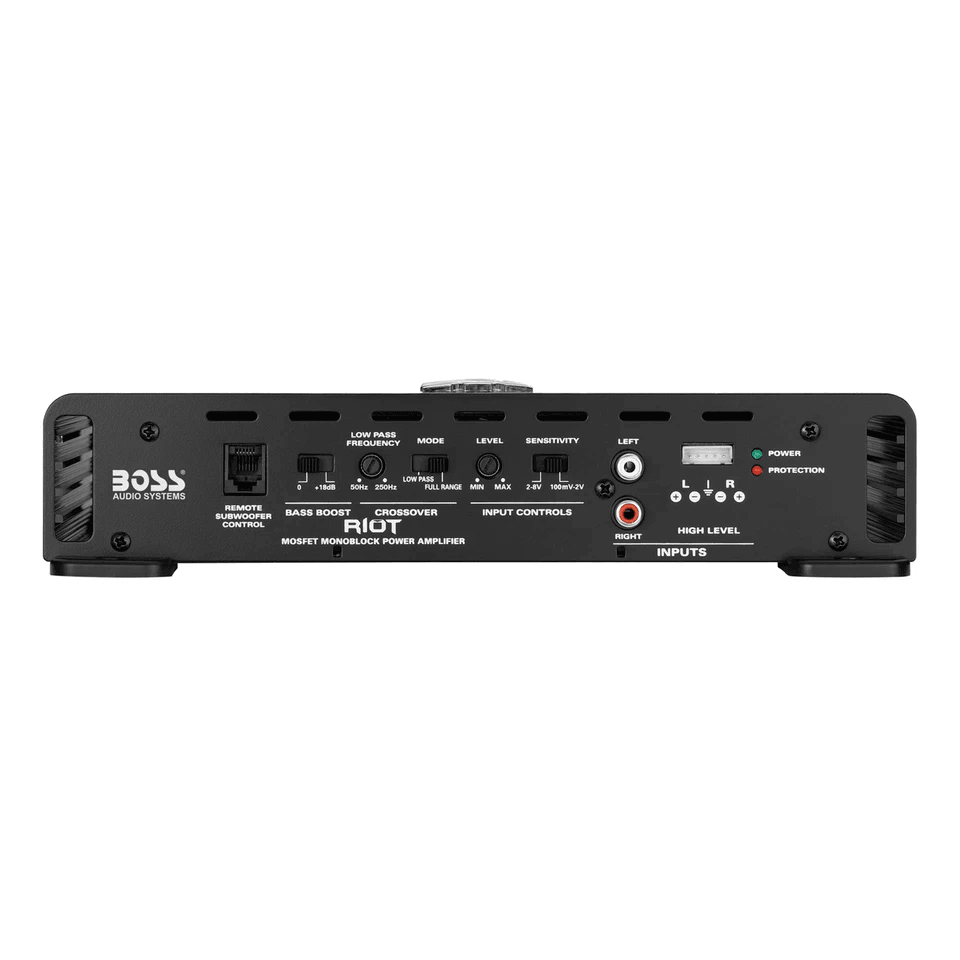Mono Car Audio Amplifier Gauge Wiring Kit Complete Subwoofer Amp Installation Package 3