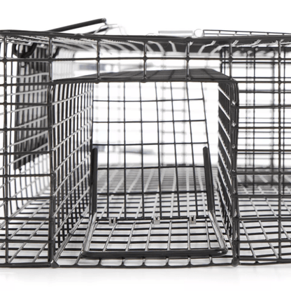 Rugged Ranch RATTR Ratinator Live Rat MultiCatch Animal Metal 2 Door Trap Cage  Humane IndoorOutdoo 2