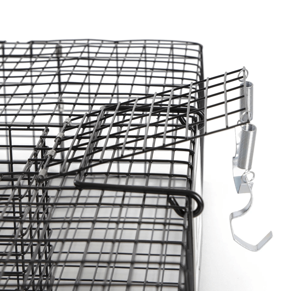 Rugged Ranch RATTR Ratinator Live Rat MultiCatch Animal Metal 2 Door Trap Cage  Humane IndoorOutdoo 7