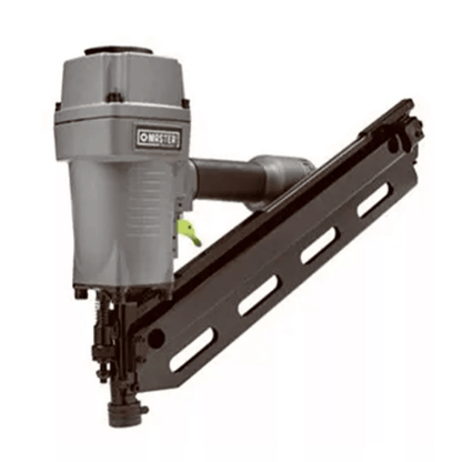 Master Mechanic Pneumatic Clipped Head Paper Collated Framing Nailer, Pro-Grade Depth Control, Anti-Dry Fire, Dual Fire