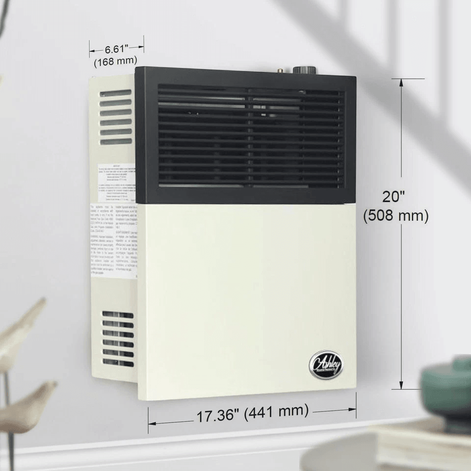 Ashley Hearth BTU Direct Vent Liquid Propane Wall Mount Heater Indoor Safe Heating For Homes Cabins 9