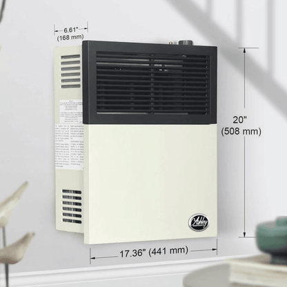 Ashley Hearth BTU Direct Vent Liquid Propane Wall Mount Heater Indoor Safe Heating For Homes Cabins 9