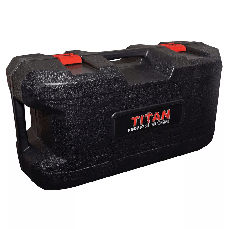 Titan InBarrel HP Gas Powered Fence Post Driver Lightweight Pole Pounder For Signs Rebar  LightDuty 6