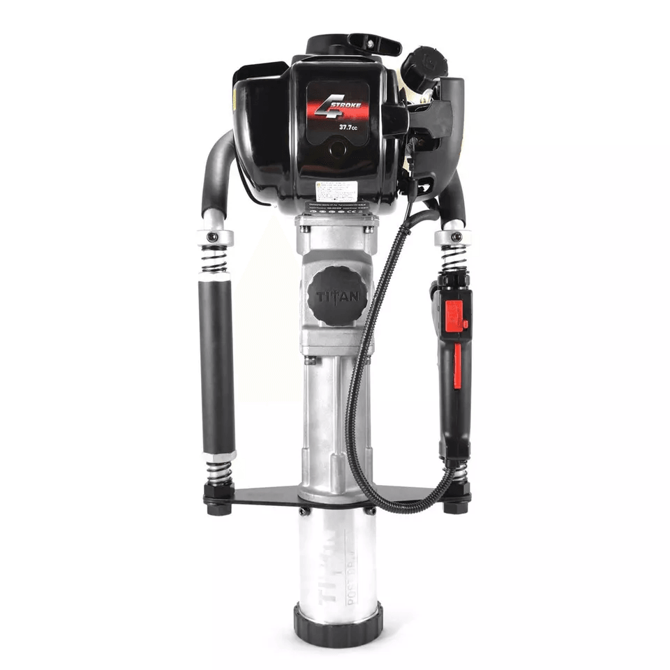 Titan InBarrel HP Gas Powered Fence Post Driver Lightweight Pole Pounder For Signs Rebar  LightDuty 7