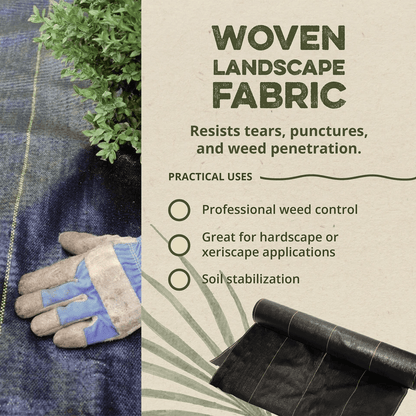 Landscape Weed Barrier Premium CommercialGrade Ground Cover Fabric For Gardens  Landscaping 2