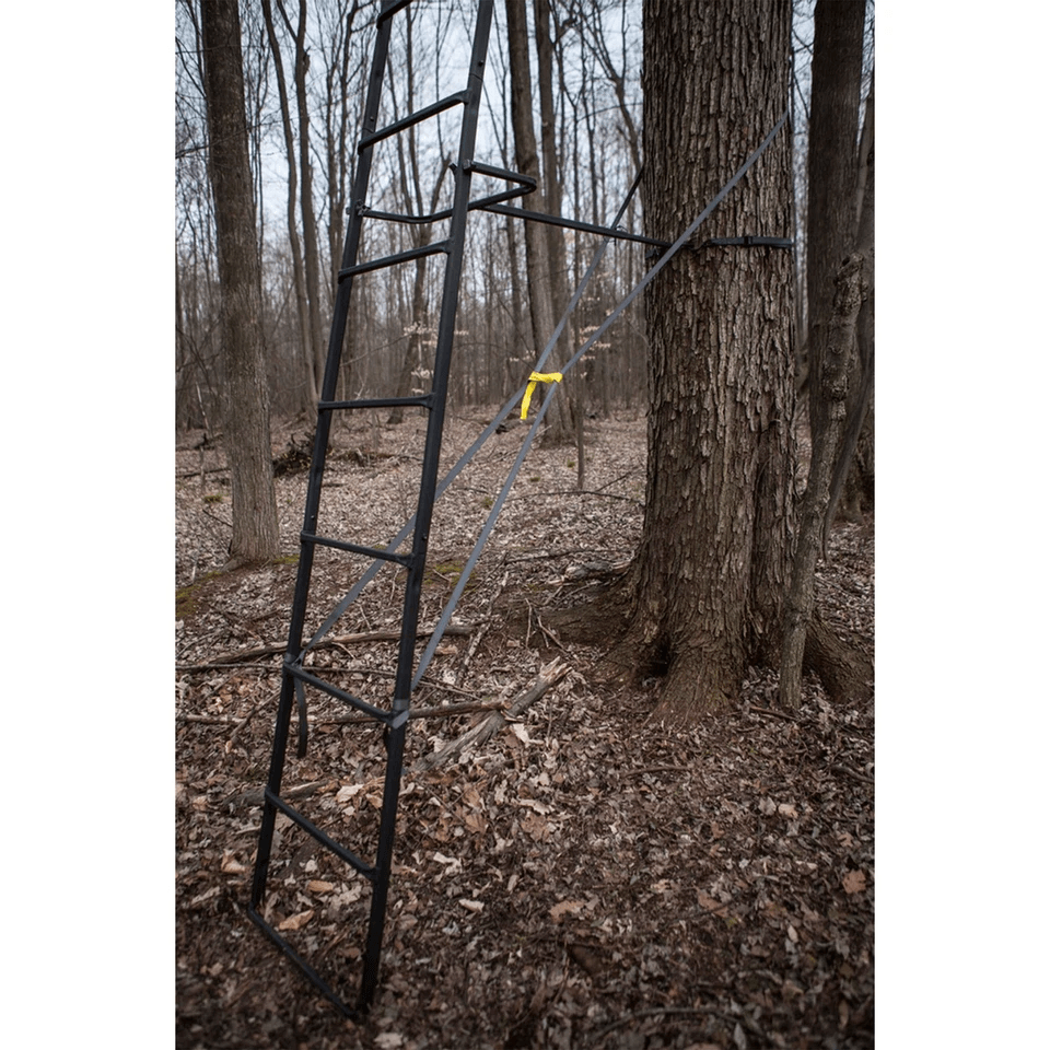 Hawk Big Denali 2Man Climbing Tree Stand Durable Steel Deer Hunting Ladderstand With MeshComfort Se 2