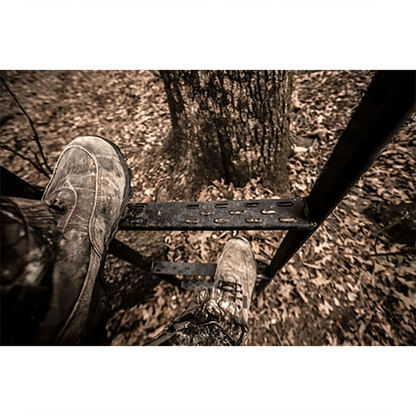 Hawk Big Denali 2Man Climbing Tree Stand Durable Steel Deer Hunting Ladderstand With MeshComfort Se 4