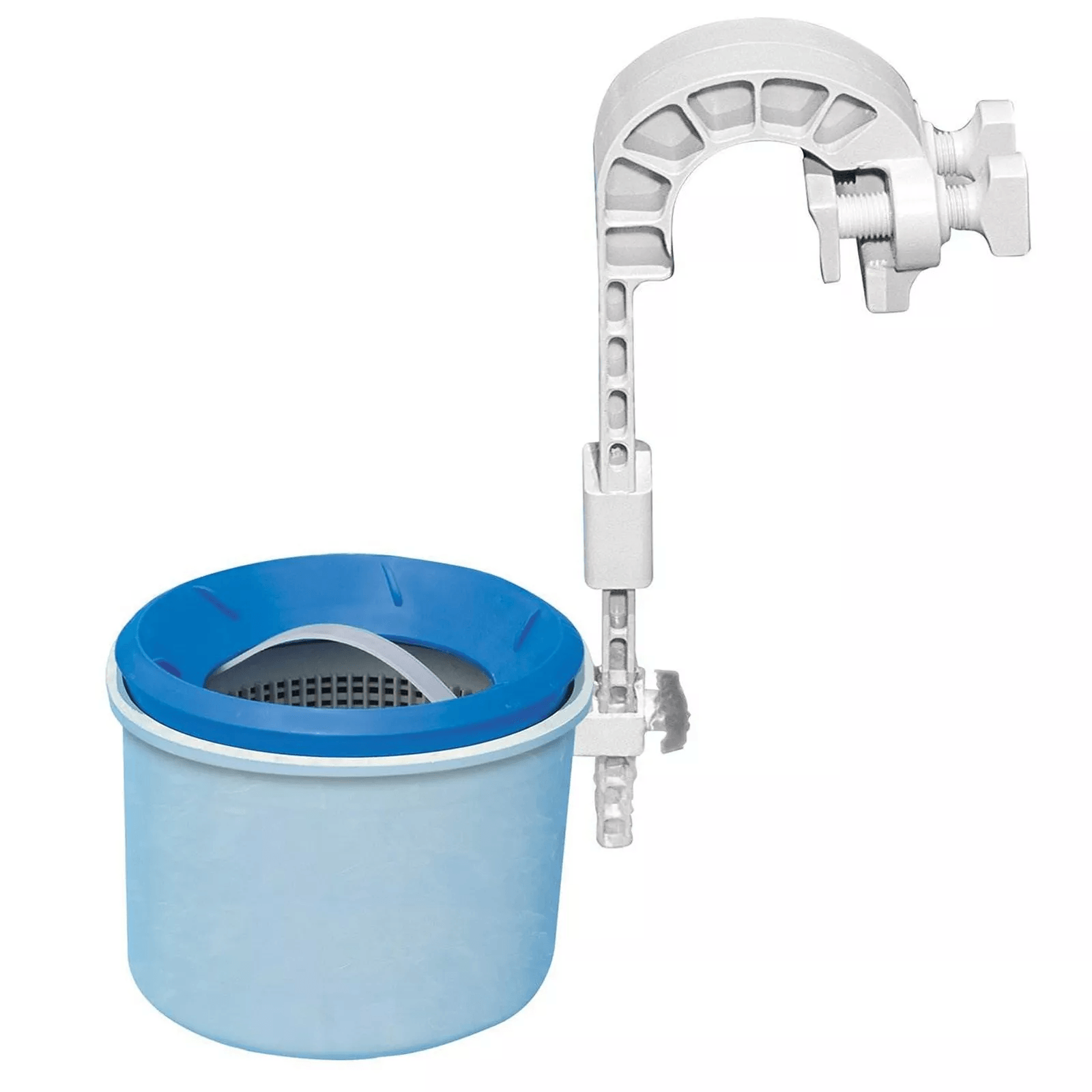 Intex Deluxe Wall Mounted Pool Surface Skimmer, Automatic Debris Removal for Above Ground Pools