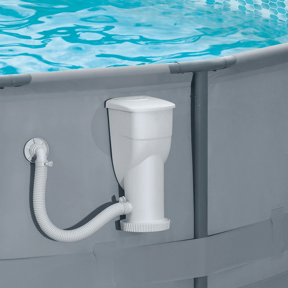 1000 Gallon SkimmerPlus 2in1 Filter Pump System  Above Ground Pool Skimmer  Cartridge Cleaner 3