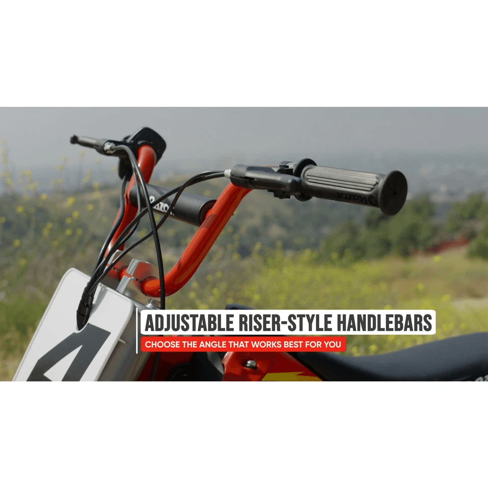 Razor MX500 Red Dirt Rocket HighTorque Electric Motorcycle Dirt Bike For Adults  650W Motor 15 MPH  9