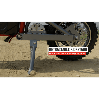 Razor MX500 Red Dirt Rocket HighTorque Electric Motorcycle Dirt Bike For Adults  650W Motor 15 MPH  8