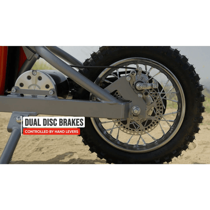 Razor MX500 Red Dirt Rocket HighTorque Electric Motorcycle Dirt Bike For Adults  650W Motor 15 MPH  7