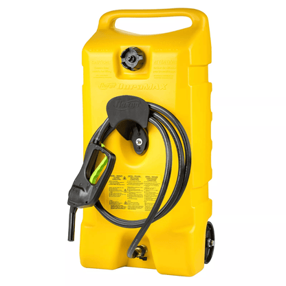 Diesel Fuel Tank Container Caddy & Pump, Yellow, Durable Portable Fuel Storage
