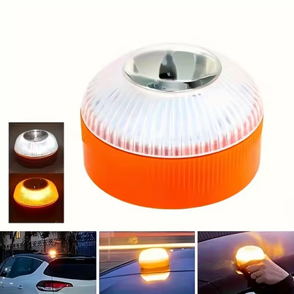 Magnetic LED Car Beacon Emergency Safety Strobe Light  Roadside Flashlight Lamp
