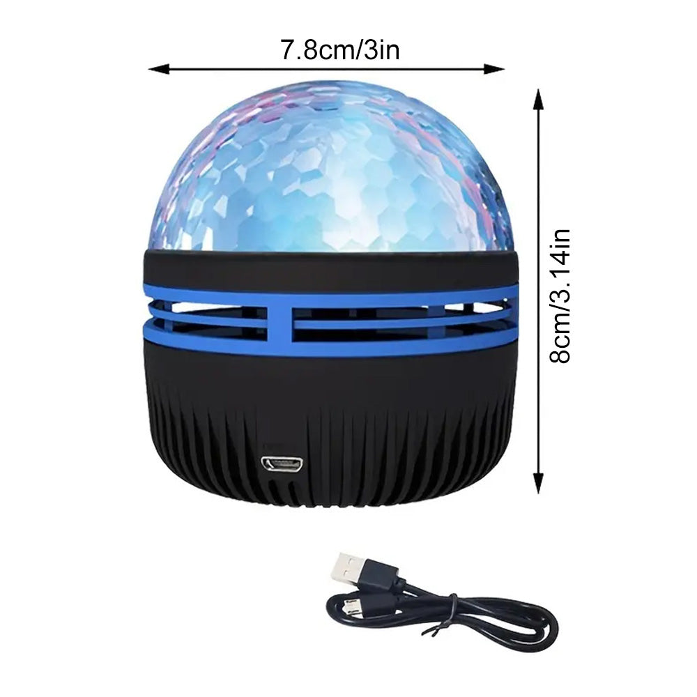 Atmosphere Night Light USB Aurora Projector Mini Ground Photo Lamp for Bedroom  Birthday Gift