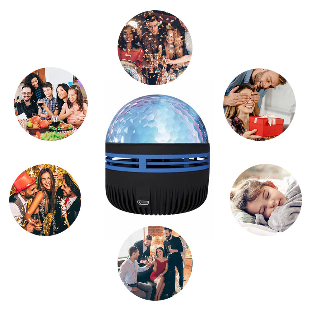 Atmosphere Night Light USB Aurora Projector Mini Ground Photo Lamp for Bedroom  Birthday Gift