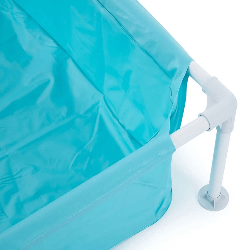 Intex Mini Frame Kiddie Beginner Swimming Pool Perfect For Ages 3 Outdoor Play Easy Setup Blue 2