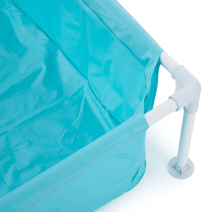 Intex Mini Frame Kiddie Beginner Swimming Pool Perfect For Ages 3 Outdoor Play Easy Setup Blue 2
