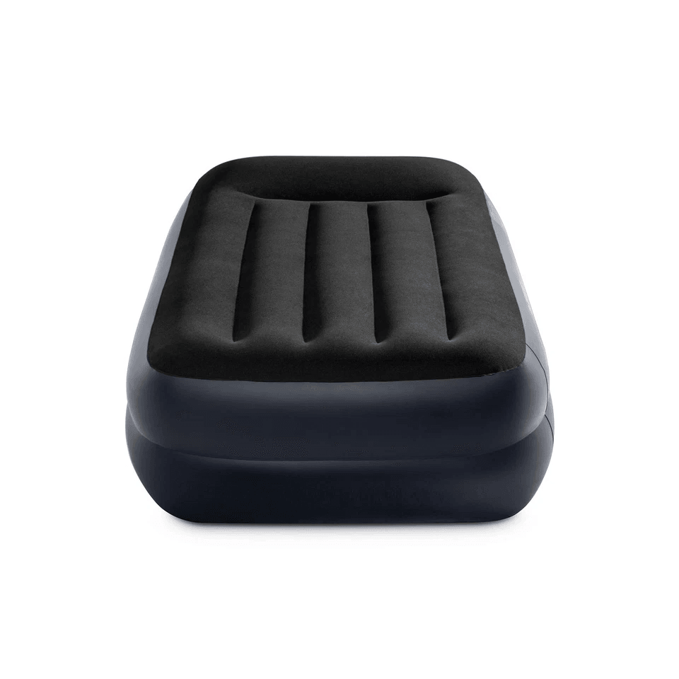 Intex Dura Beam Plus Pillow Raised Airbed Mattress With BuiltIn Pump Twin Size Inflatable Bed For G 8