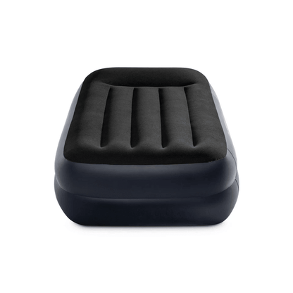 Intex Dura Beam Plus Pillow Raised Airbed Mattress With BuiltIn Pump Twin Size Inflatable Bed For G 8
