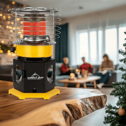 Comfort Gear 360 Propane Space Heater  18000 BTU IndoorOutdoor Portable Radiator With Safety Featur 6