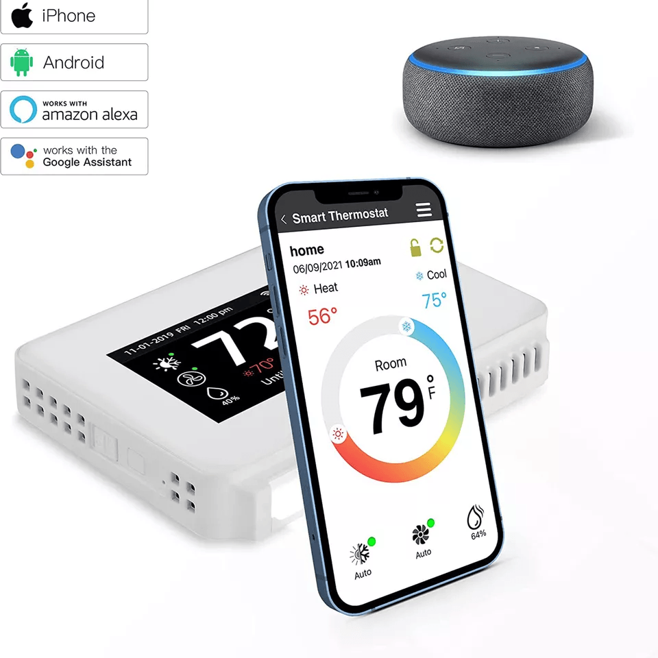 Programmable Smart Thermostat New Generation Smart Home HVAC Controller 0