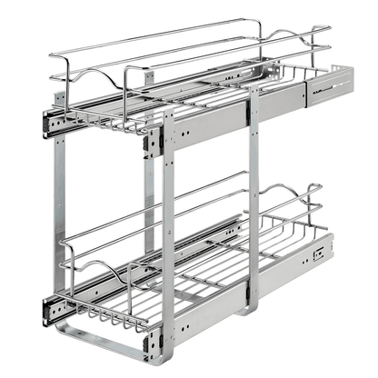 RevAShelf Kitchen Cabinet Pullout Shelf Organizer Bottom Mount SlideOut Storage Rack For Pots Pans  5