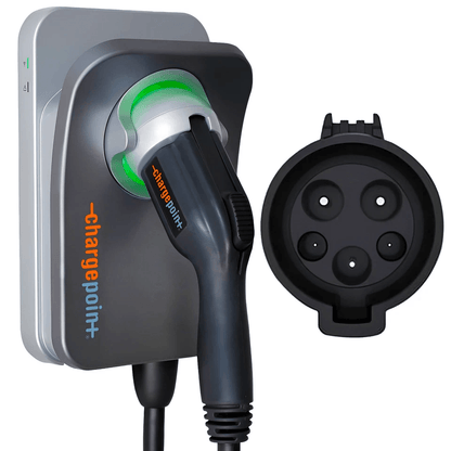 ChargePoint Smart Flex Hardwire Charge Station for Circuit Breakers, EV Charger, Support & Flexible Installation