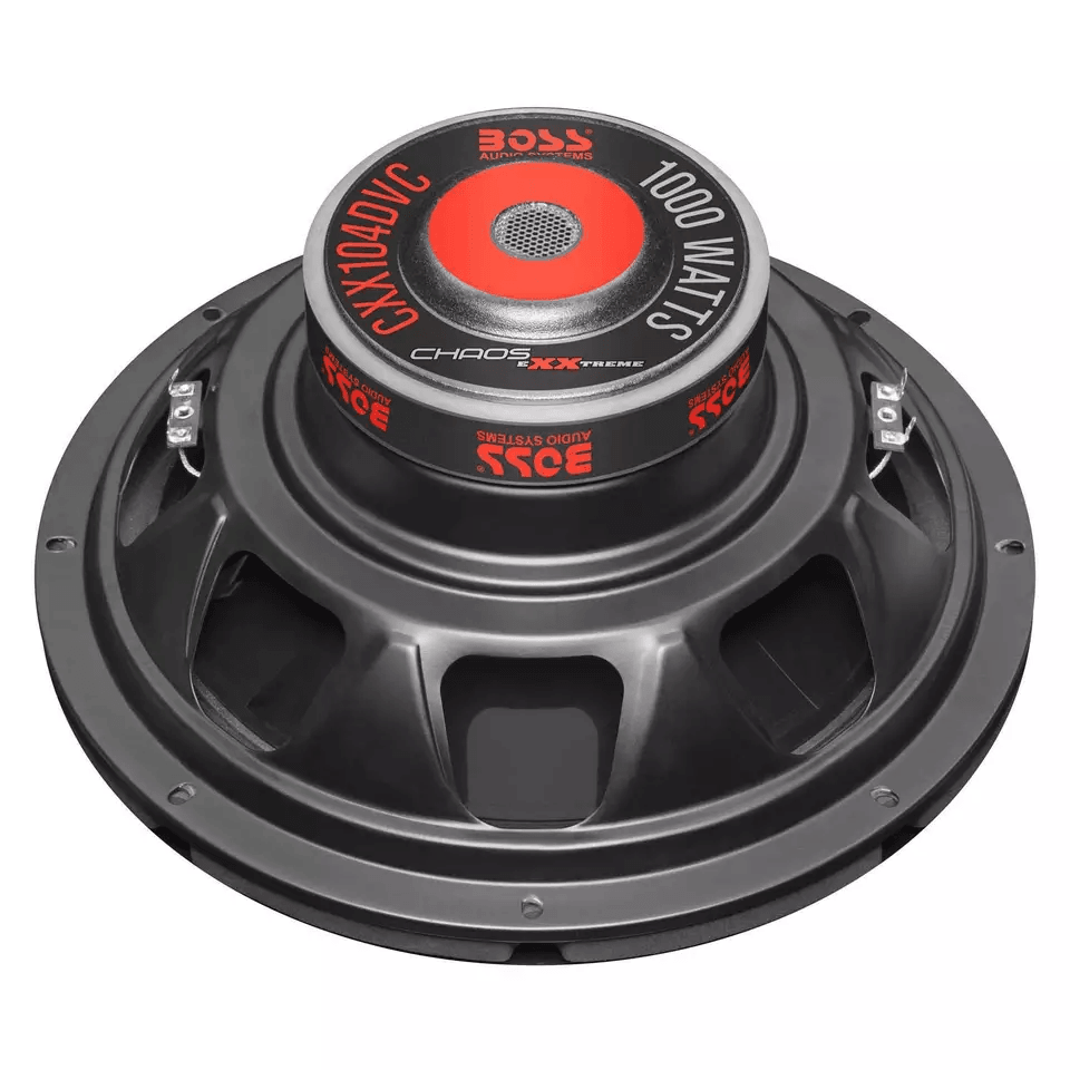 Boss Chaos Exxtreme 10Inch 1000W DVC 4Ohm Car Audio Subwoofer  HighPerformance Bass Speaker 3