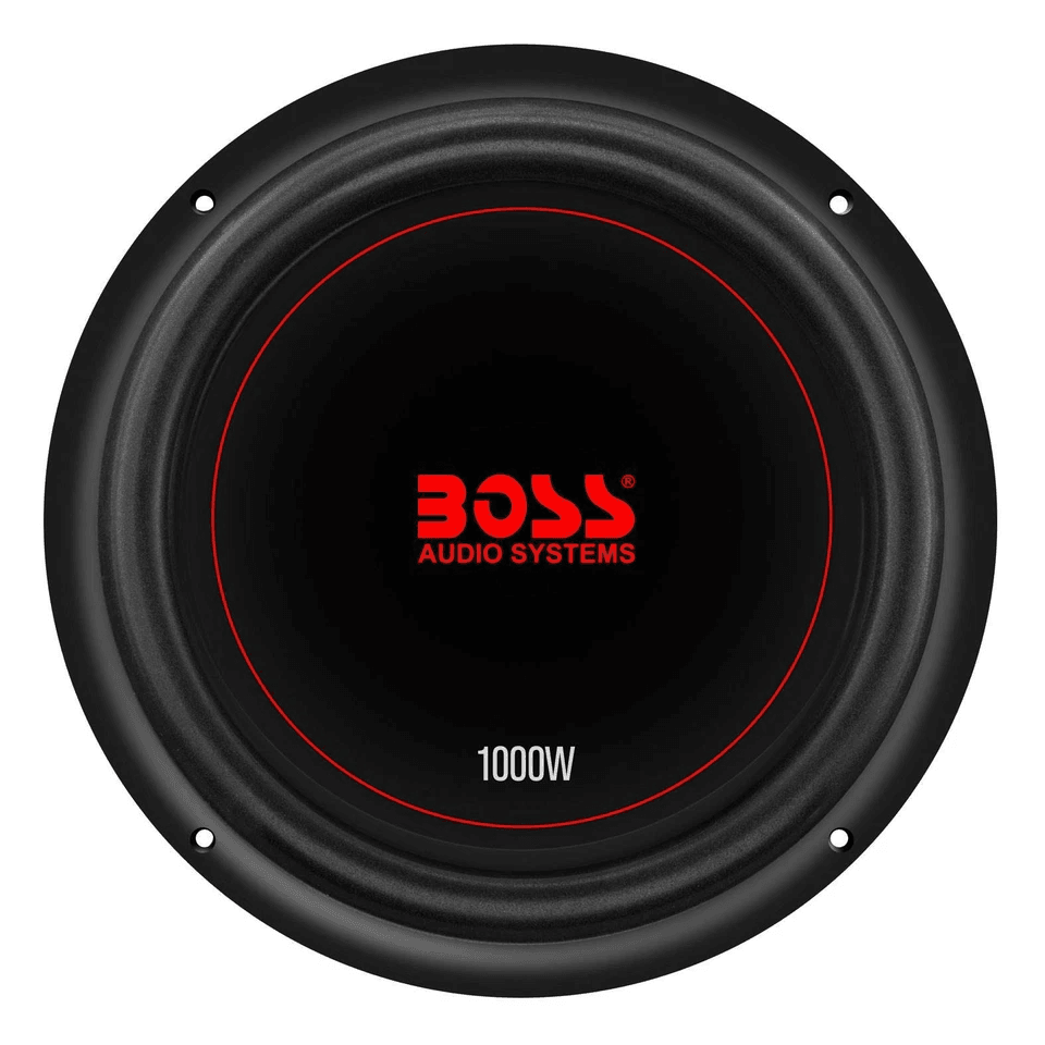 Boss Chaos Exxtreme 10Inch 1000W DVC 4Ohm Car Audio Subwoofer  HighPerformance Bass Speaker 4